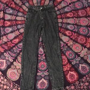 Super cute High wasted charcoal Jeans- never worn